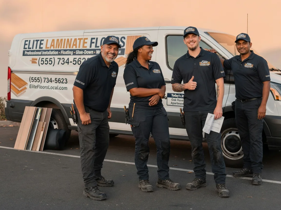 Laminate flooring installation company in Mora, MO